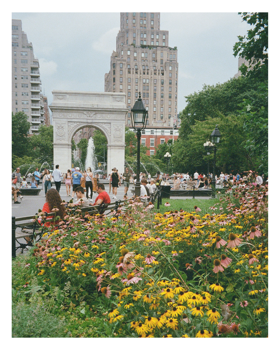 washington square park spring